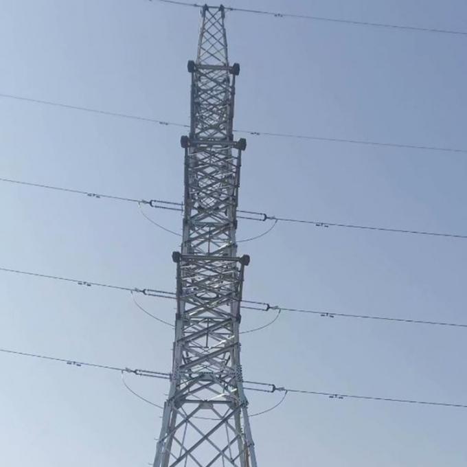 Torre de comunicación tubular de acero de la antena del Bts de la telecomunicación de la ayuda de Tubular Tower Self del fabricante de China
